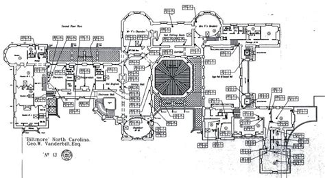 the floor plan for an old mansion