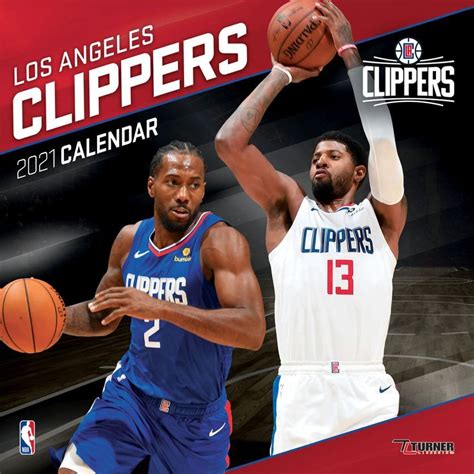 Los Angeles Clippers 2021 calendars | Sports-Calendars.com