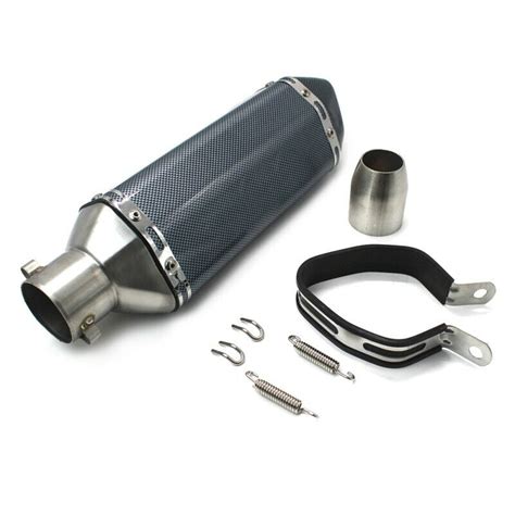 Exhaust muffler Force for Suzuki Bandit 650 / S Silencer Carbon Look ...