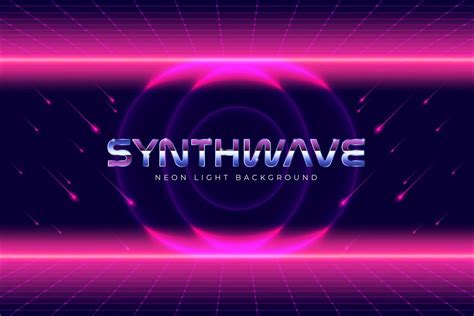 Background Landscape Grid 80s Style. Synthwave, retrowave wallpaper ...