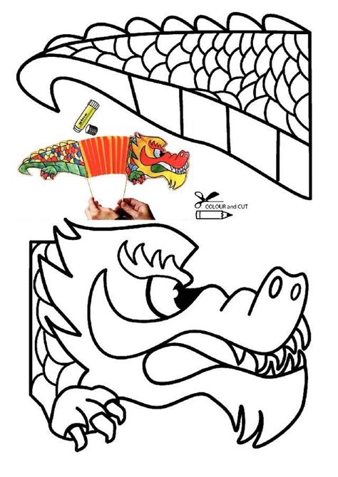 Chinese paper dragon - Crafty Mum