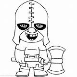 Clash Royale Emotes Coloring Page sketch template