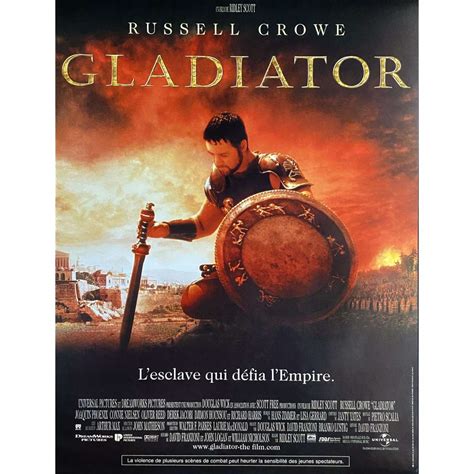 GLADIATOR French Movie Poster - 15x21 in. - 2000