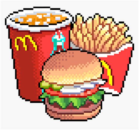 Food Logo Pixel Art