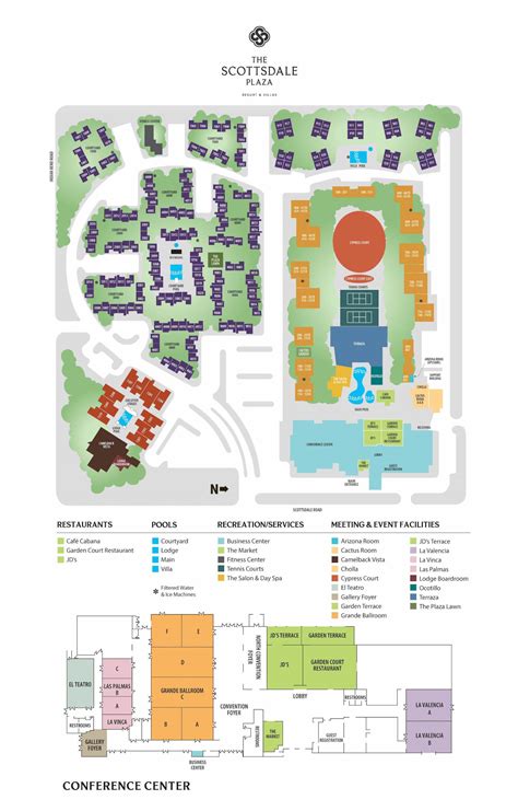 Map | Scottsdale Plaza Resort