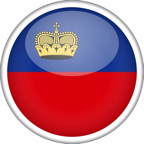 Circle, country, flag, liechtenstein, national icon - Download on ...