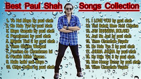 Paul Shah Songs Collection l Nepali Songs Collection - YouTube