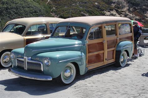 1942 Ford Super Deluxe woody - mint green - fvl | Rex Gray | Flickr