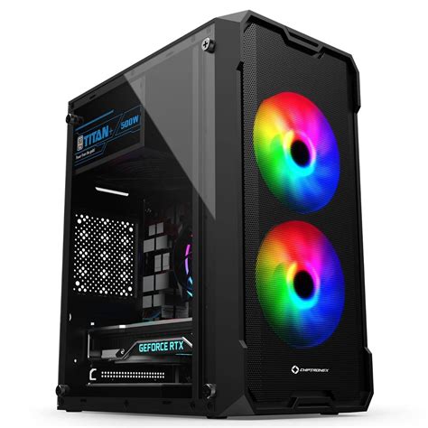 Amazon.in: Buy CHIPTRONEX Z810 Micro ATX Gaming Cabinet USB 3.0 Gaming ...