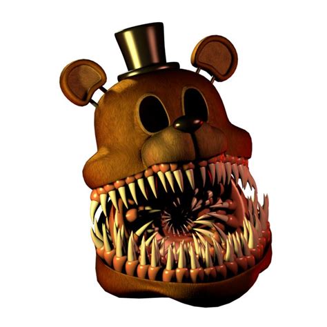 Twisted Freddy v2 (Head wip) by 3D-Darlin | Fnaf, Fnaf book, Fnaf freddy