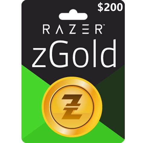 Razer Gold $200 USD Gift Card (Email Delivery) - G.S.V.C