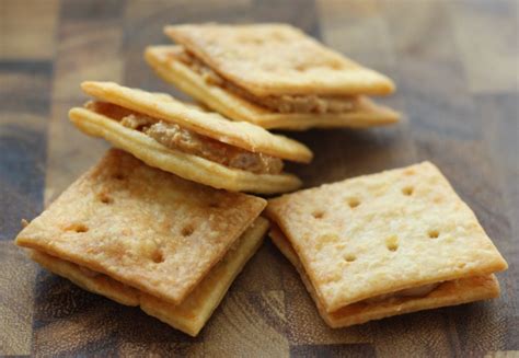 Better than store-bought: Homemade cheese-peanut butter crackers. | writes4food