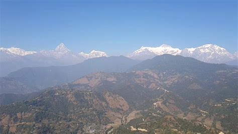 Mountain View From Pokhara - YouTube