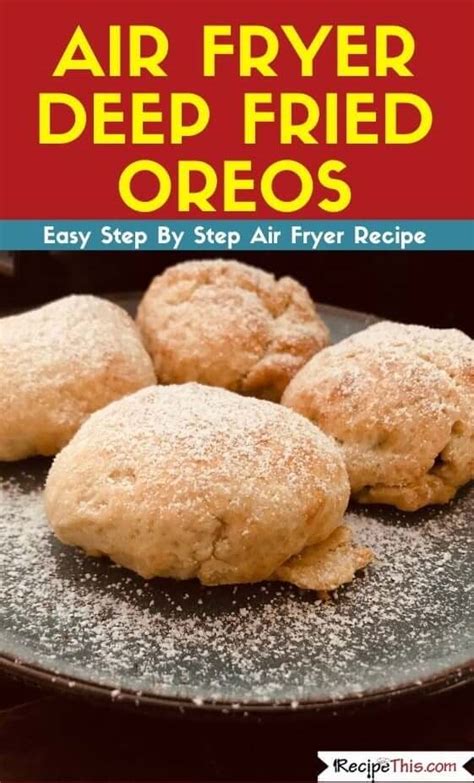 Air Fryer Deep Fried Oreos | Recipe This