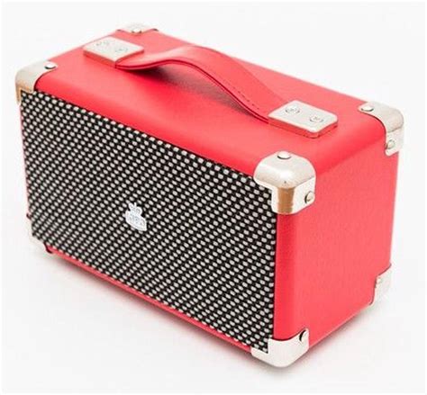 GPO WESTWOODMINIRED Compacte retro Bluetooth speaker | bol.com