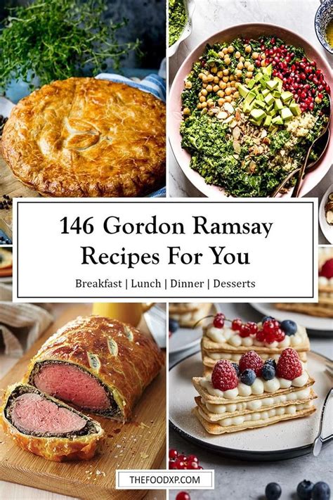 147 Gordon Ramsay Recipes For You - TheFoodXP | Recipe | Gordon ramsay ...