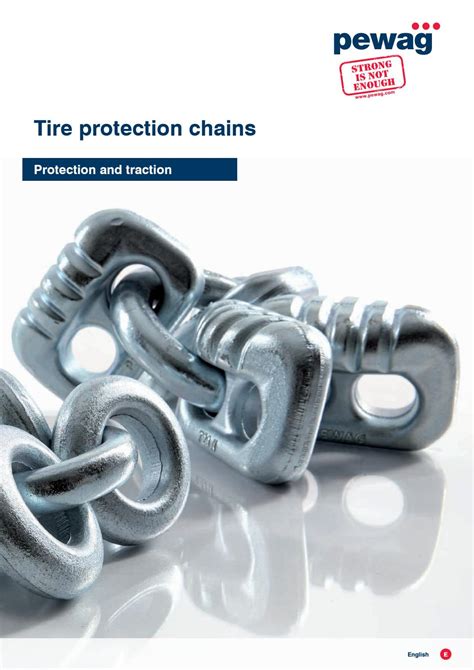 Tire protection chains - catalog by pewag - Issuu