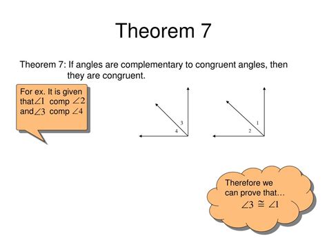 PPT - Congruent Supplements and Complements PowerPoint Presentation ...