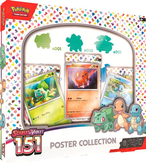 Pokémon Trading Card Game: 151 Poster Collection Multicolor 290-87316 ...