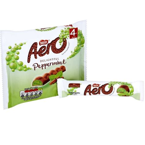 Aero Peppermint Bubble Bars - 4 pack | Candy Funhouse