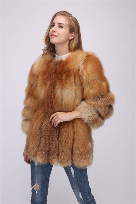 red fox fur coat 1708163 – Lvcomeff