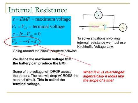 PPT - Internal Resistance and Resistivity in DC Circuits PowerPoint Presentation - ID:593615