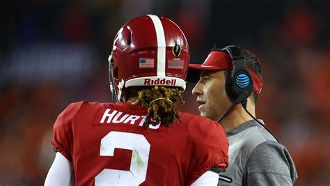 Nick Saban doesn't blame the switch to Steve Sarkisian