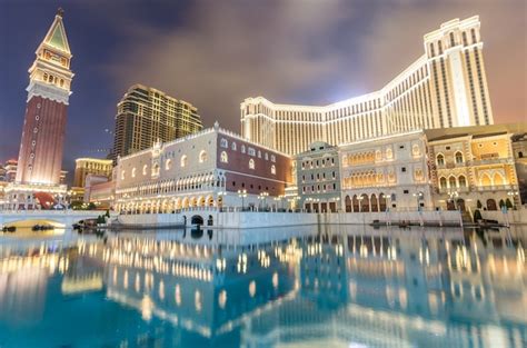 Premium Photo | The venetian macao casino and hotel in macau, china