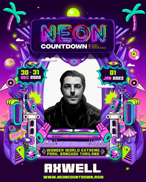 Neon Music Festival 2023 @ Surf Beach Sunway Lagoon