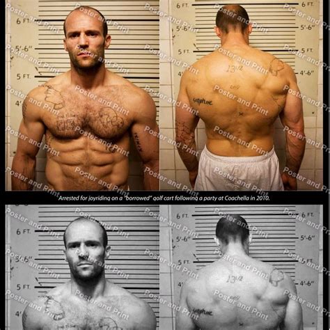 Jason Statham English movie actor Lock Stock and Two Smoking Barrels arrested for joyriding ...