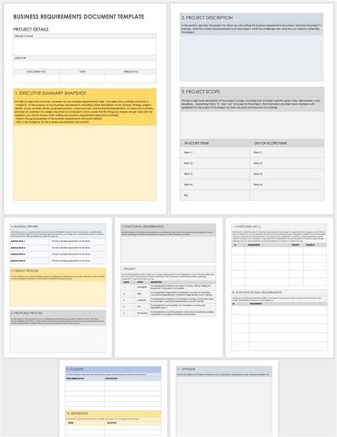 Download Free BRD Templates | Smartsheet