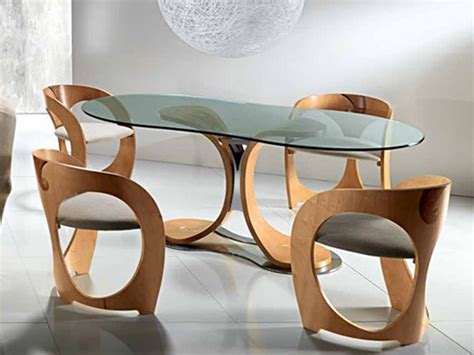 Oval Shape Dining Table With Glass Top Amisco Pub | Doxa Murasakinyack