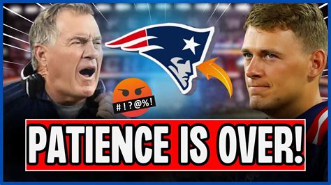 🔥 JUST HAPPENED! BELICHICK SURPRISED EVERYONE! BUSY DAY IN FOXBORO ...