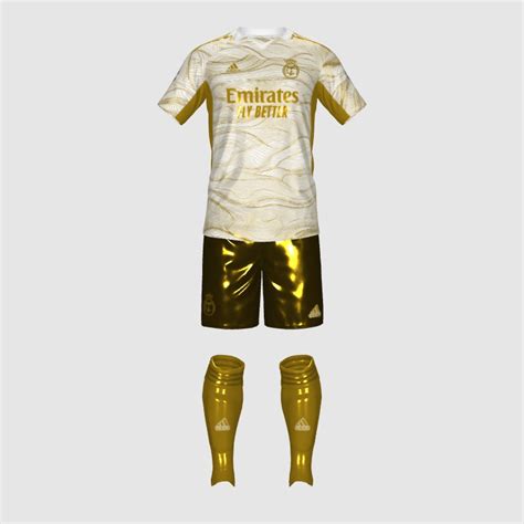 Real Madrid GK 21-22 Remake Champions Gold - FIFA 23 Kit Creator Showcase