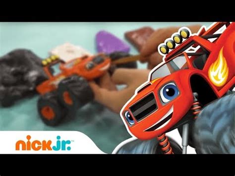 NickALive!: How to Make Blaze from Clay 🚗 | DIY Crafts | Nick Jr. Russia