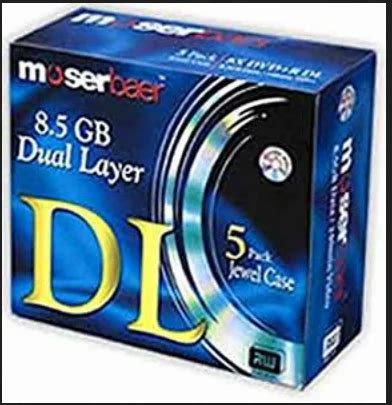 Moserbaer Dual Layer DVD at Rs 400/piece | DVD Disk in Indore | ID: 12904005212