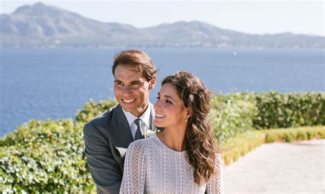 Rafael Nadal's wife Mery Perello wore TWO stunning wedding dresses ...