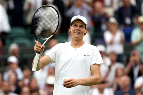 Jannik Sinner, 21, sets a Wimbledon record... at least for a day ...