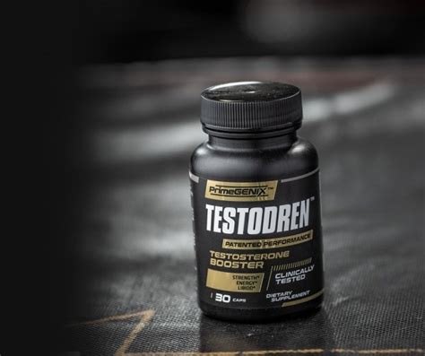 PrimeGENIX™ Testodren (Testosterone Booster) Maximize Muscle Power And Sexual Performance ...