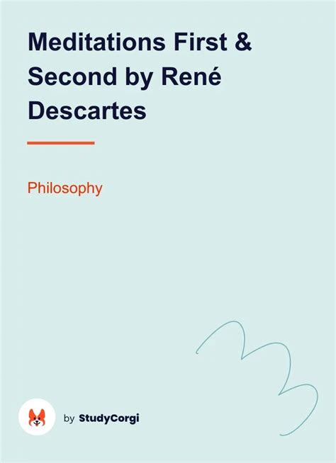 Meditations 1 & 2 by René Descartes | Free Essay Example