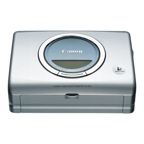 CANON CP-200 PRINTER USER MANUAL | ManualsLib