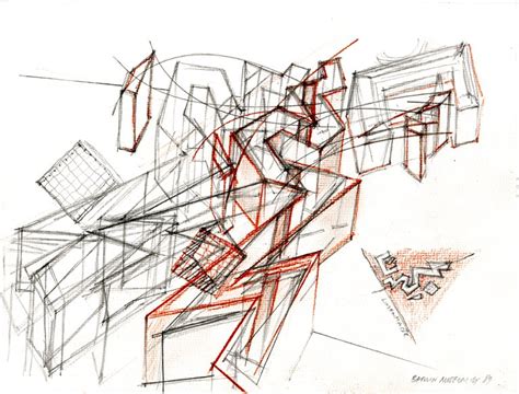 “Never Say the Eye Is Rigid: Architectural Drawings of Daniel Libeskind”