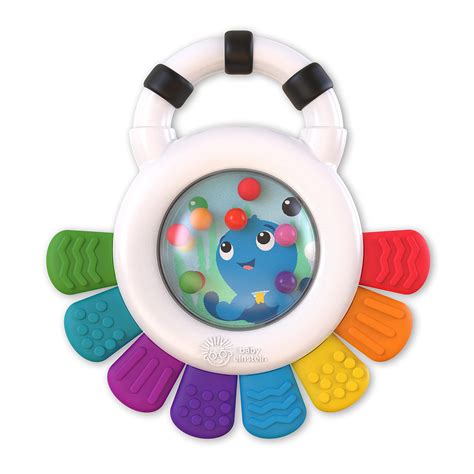 Buy Baby Einstein, Outstanding Opus The Octopus, Sensory Rattle and Teether Multi-Use Toy, BPA ...