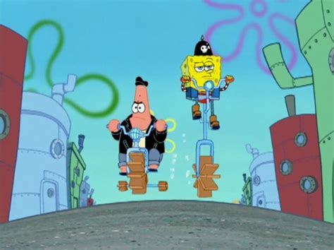 spongebob and patrick on motorcycles - Google Search | Spongebob ...