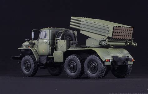 Toys & Hobbies Zvezda #3655 Russian Truck Multiple Rocket Launcher GRAD ...