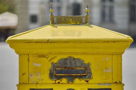 Free picture: mailbox, urban area, box, container, architecture, steel, antique, old, classic ...