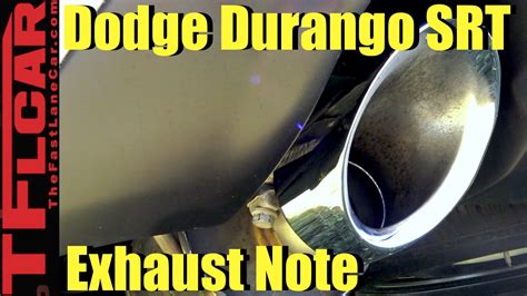 2018 Dodge Durango SRT with Mopar Performance Exhaust: Listen to the Big HEMI V8! (Video) - TFLcar