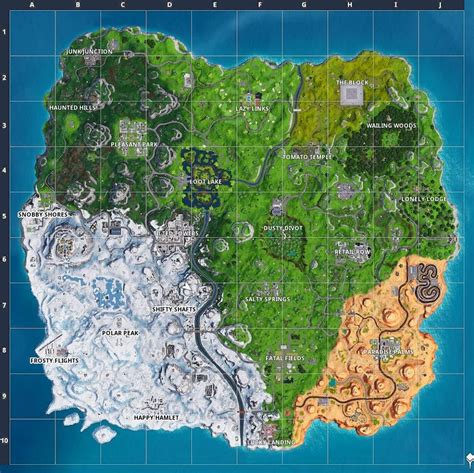 'Fortnite' Overtime Challenge: Where To Visit 10 Different Named Locations