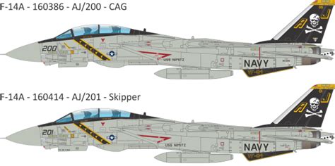 F-14 VF-84 Jolly Rogers Color Profiles | Jolly roger, F14 tomcat, Color ...