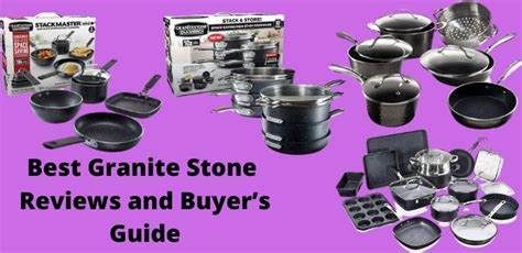 Granite Stone Cookware Reviews and Buyer’s Guide 2024 - Kitchen Rank